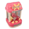 thumbnail image 4 of Máquina de captura de muñecas en miniatura, 6 muñecas, tipo molino de viento, juguete eléctrico de captura de muñecas para niños, color rosa, 4 of 15