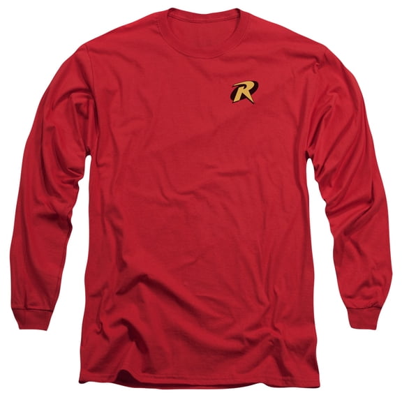 Batman - Robin Logo - Long Sleeve Shirt - XX-Large