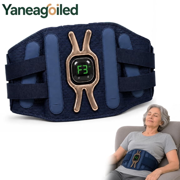 Rejuvacare Triple Method Back Massager - 15-Minute Home Relaxation and Comfort Device | Muscle Tension and Stress Relief