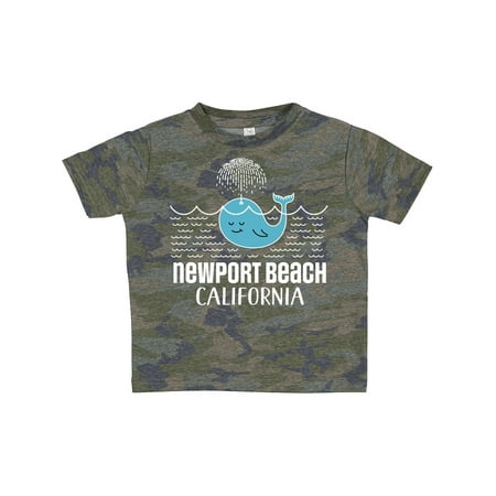 

Inktastic Newport Beach California Whale Watching Gift Toddler Boy or Toddler Girl T-Shirt