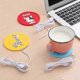 thumbnail image 3 of USB Electric Coffee Cup Warmer for Office, Home, Yellow ws, 3 of 4