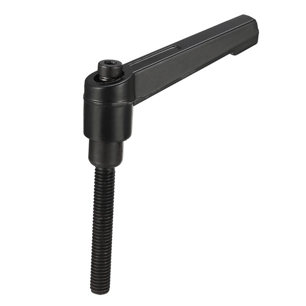 Mango de palanca de sujeción ajustable Uxcell M6 x 40mm con perno negro