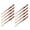 Brown, variant on 10Pcs 7cm Soft Bait Spiral Pattern Fast Fish Gathering Simulation Angling PVC Long Tail Breadworm Worm Fake Bait Outdoor Fishing
