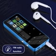 thumbnail image 4 of DQrwqpou Reproductor MP3 Deportivo 5.0 Compatible Con Walkman para Estudiantes MP3 80 GB (azul), 4 of 9