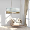 thumbnail image 5 of Abstract Beach Picture Wall Art: Coastal Grass Seascape Artwork Print on Canvas for Walls (12”x16”x3pcs), 5 of 6