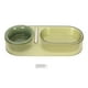 thumbnail image 2 of Cuenco Doble para Gatos Comedero Doble Plato Cuenco Cerámica para Agua Comida para Gatos con Cuchara Mezcladora Cuenco para Alimentación Mascotas para Gatos Pequeños y ANGGREK  Otros, 2 of 8