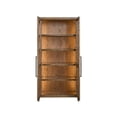 thumbnail image 4 of Maklaine Contemporary Accent Wood Display Cabinet in Brown Finish, 4 of 4