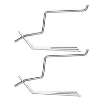 Shoreew Turkey Roasting Rack Chicken Roasting Rod & Foot Rest Set Stainless Steel BBQ Sticks for Juicy Crispy Chicken