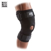 McDavid Knee Brace With Dual Hinges, Black, Adult Small/Medium