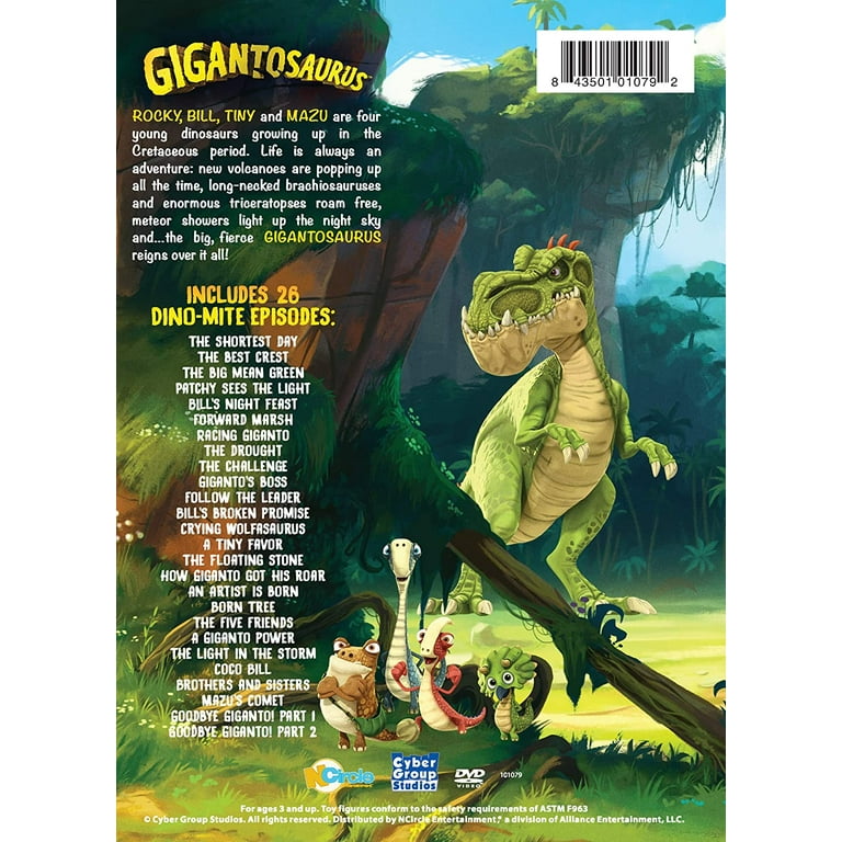 Gigantosaurus: Season 1 V2 Figures (DVD), NCircle, Kids Gigantosaurus: Season 1 V2 Figures (DVD), NCircle, Kids