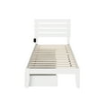 thumbnail image 2 of Oxford Twin Extra Long Bed with USB Turbo Charger and 2 Extra Long Drawers in White, 2 of 6