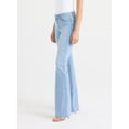 thumbnail image 3 of Sofia by Sofia Vergara Women's Low Rise Flare Jeans, 32.5" Inseam, Sizes 0-20, 3 of 5