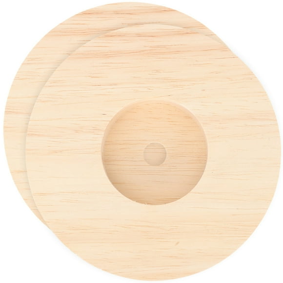 2 Pcs Base de Lampe de Table Bases en Bois Base de Lampe en Bois Massif Bases de Lampe de Table Fournitures de Lampe