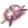 thumbnail image 2 of 1Pc Owl Design Face Mask Creative Cosplay Half-face Mask Unique Costume Prop, 2 of 3