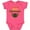Vintage Hot Pink, variant on Inktastic Chiweenie Dog Gift Boys or Girls Baby Bodysuit