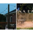 thumbnail image 6 of Enbrighten Classic LED Cafe String Lights, 18ft. 9 Acrylic Bulbs, 33307, 6 of 11