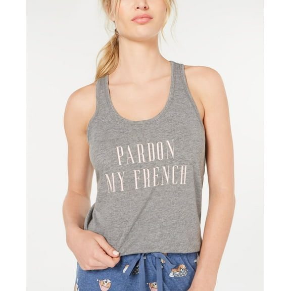 Jenni by Jennifer Moore Sleep Tank Top with Keyhole Back Womens