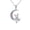 Bunny, variant on JKR Mermaid Necklace for Women 925 Sterling Silver Mermaids Moon Pendant Jewelry, Valentines Birthday Mermaid Gifts for Wife Mom Girlfriend Women Daughter 18 Inch