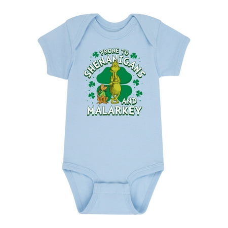 The Grinch - Prone To Shenanigans Malarkey - Infant Baby One Piece