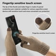 thumbnail image 5 of Btomtd Winter Gloves,Touchscreen Gloves,Thermal Gloves,Winter Knit Gloves Warm Full Men Women With Upgraded Screen -Slip Glove Fleece Lined, 5 of 9