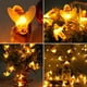 thumbnail image 5 of Guirnalda de luces LED solares 'Abeja', 7 metros, 50 luces blancas cálidas, 5 of 5