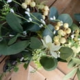 thumbnail image 4 of Idyllic 20Inch Artificial Eucalyptus Berry Wreath Green Leaf Eucalyptus Wreaths Spring Summer Wreath for Front Door Window Hanging Wall Party Decorations (20in), 4 of 6