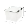 thumbnail image 4 of IRIS USA 46.6 Quart WeatherPro™ Storage Box, 4 of 4