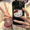 thumbnail image 2 of Sanrio Mobile Phone Bracket Cute Hello Kitty Accessories Telescopic Folding Paste Finger Buckle Ring Buckle Iphone Accessories xuanjing unisex, 2 of 2