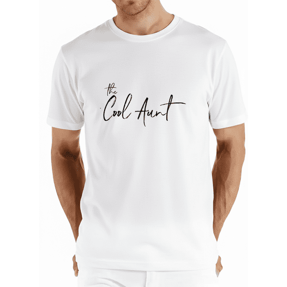 The Cool Aunt Fun Family Humor Stylish Proud Quote Unisex T-Shirt up to size 5XL