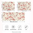 thumbnail image 4 of Satin Pillow Case Delicate Cherry Blossoms Standard Silk Pillow Cover for Hair and Skin Envelope Closure 20"x26", 4 of 9