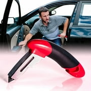 Stander HandyBar Lite, Portable Vehicle Support Grab Bar, Standing Assist Mobility Aid Handle, Car Emergency Escape Tool with Window Breaker, Seat Belt Cutter, and LED Flashlight