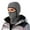 Grey, variant on Sun Protective Scarf for Outdoor Activities Windproof Thermal Winter All-Season for Cold Weather Skiing Motorcycle and Work, Purple