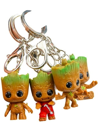 Baby Groot Key Chain Guardians of The Galaxy Vol 2 Alloy Keyring