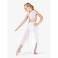 thumbnail image 4 of Womens Iridescent Waistband Performance Asymmetrical Skirt, 4 of 8