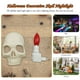 thumbnail image 5 of Lámpara Calavera Calavera gótica de Halloween Decoración Horror Atmósfera Calavera Velas Lámpara para fiesta de club, 5 of 6