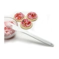 thumbnail image 2 of Norpro 11" Long Flexible Heat Resistant Nylon Spatula Scraper - White, 2 of 2