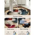 thumbnail image 5 of Rooster Area Rug for Bedroom 4x6 Ft Vintage Rustic Farmhouse Super Soft fuzzy Throw Rug Non-Slip Fluffy Plush Indoor Floor Carpet for Living Room Nursery Home Decor, 5 of 8