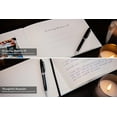 thumbnail image 4 of MUUJEE In Loving Memory Funeral Guestbook w/Pen & Box (Design 1) - Celebration of Life Wake Memorial Service Registry Book for Guest Signing, 120 lined Pages, Silver Embossed, Black Hardcover, 7"x9.5, 4 of 7