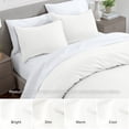 thumbnail image 5 of Bare Home Pillow Sham Set - Premium 1800 Collection - Double Brushed - Standard, Cream, 5 of 9