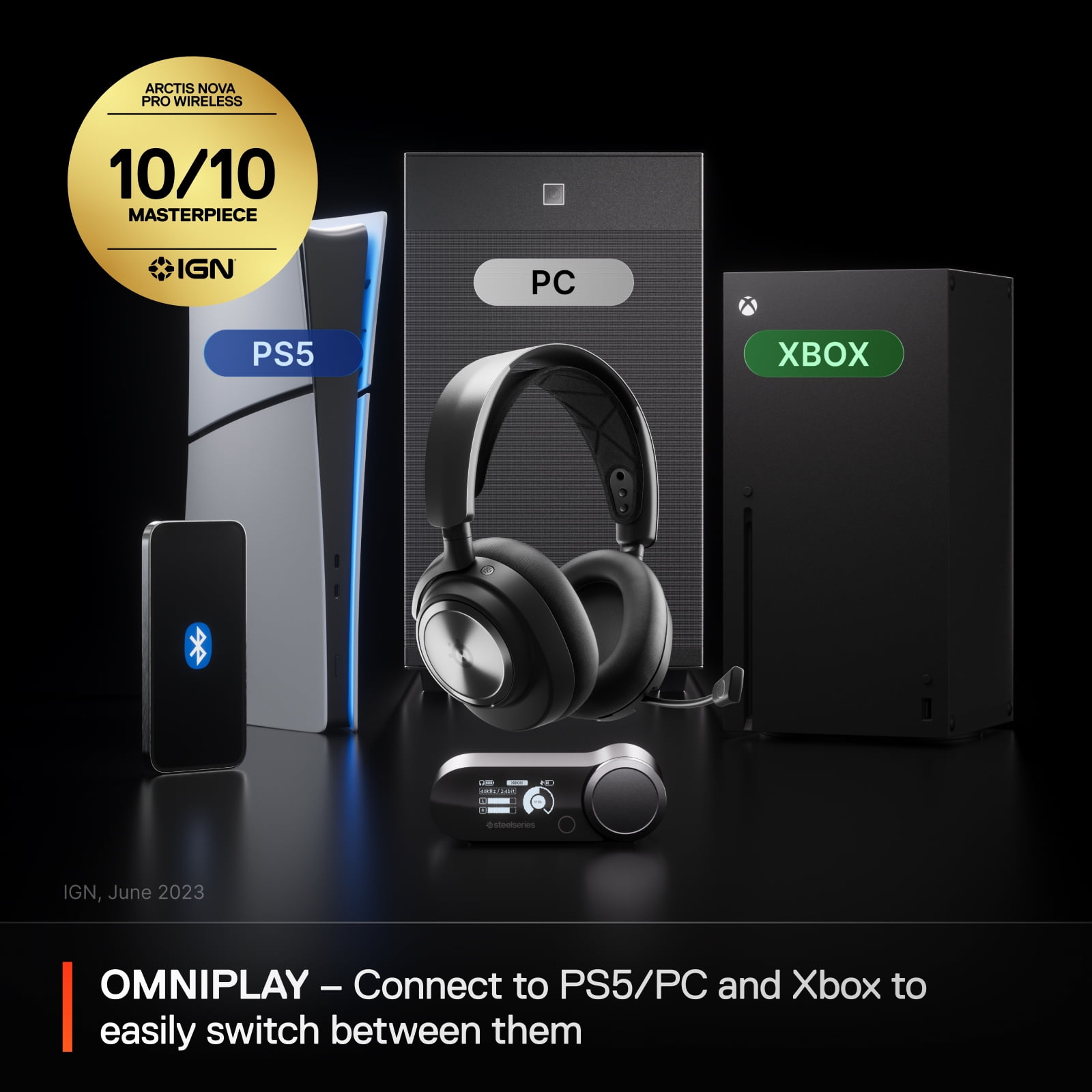 【新品】SteelSeries Arctis Nova Pro Wireless Amazon.com: SteelSeries Arctis Nova Pro Wireless Multi-System