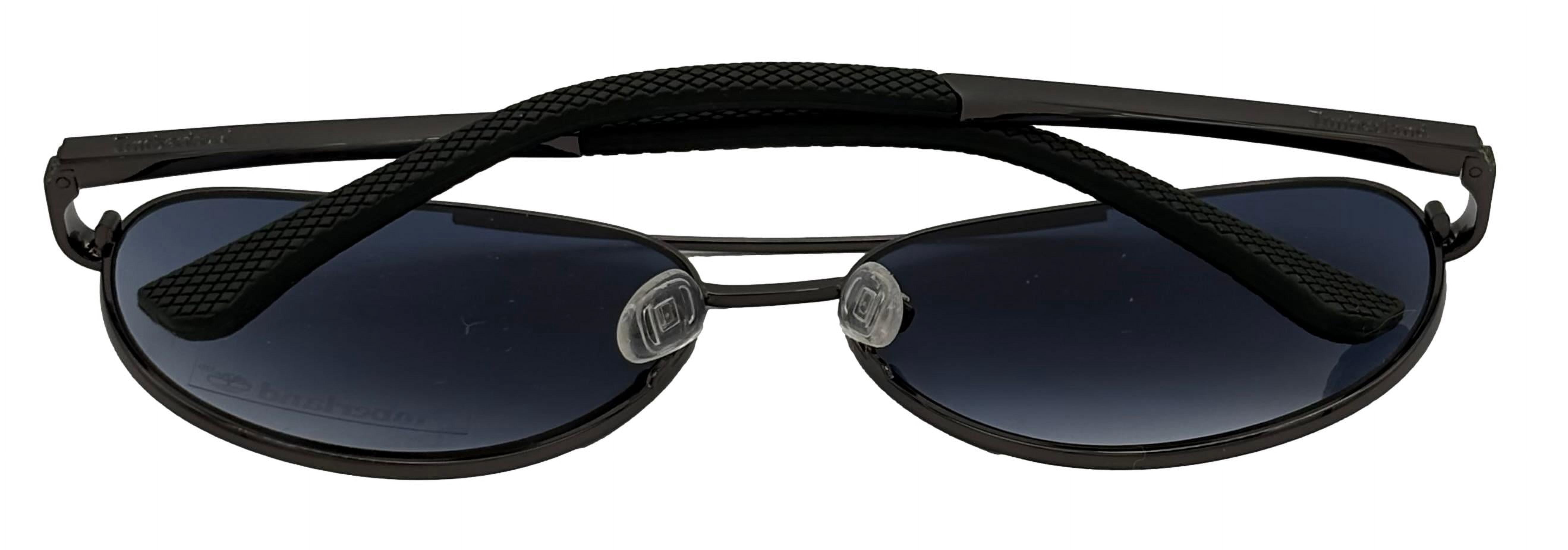Timberland Sunglass Mens Gunmetal Metal Aviator, Gradient Lens TB7210 8X