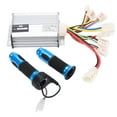 thumbnail image 3 of Acelerador de bicicleta eléctrica controlador de Motor sin escobillas de aleación de aluminio con agarre de goma cómodo para triciclos eléctricos Amonsee Otros, 3 of 8