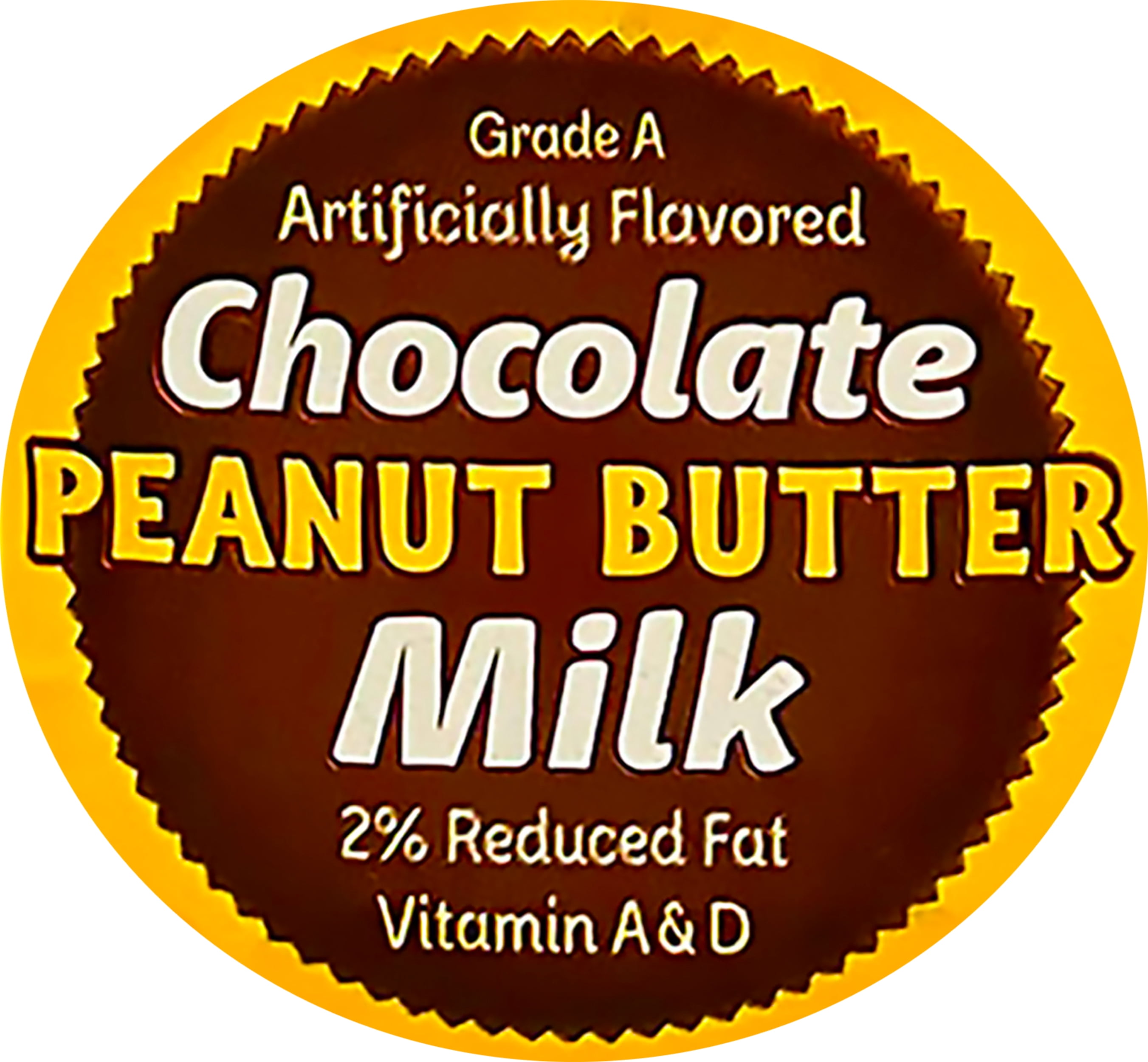 Rutters Chocolate Peanut Butter Milk, Half Gallon, Plastic Jug