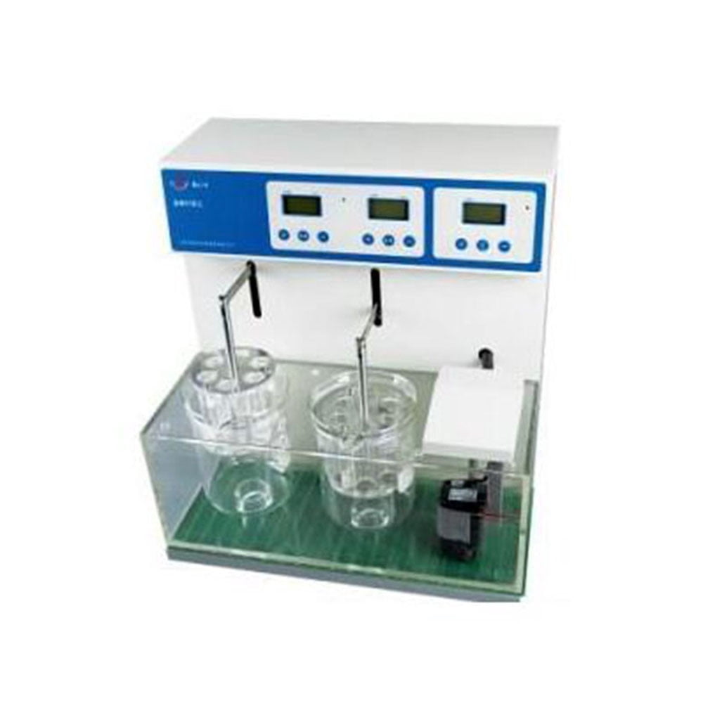EQCOTWEA Double Cups Disintegration Time Limit Tester Analyzer Lab Equipment Test Machine