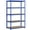 Blue, variant on Alden Design 5-Shelf Boltless & Adjustable Steel Storage Shelf Unit, Black, Holds up to 705 lb Per Shelf