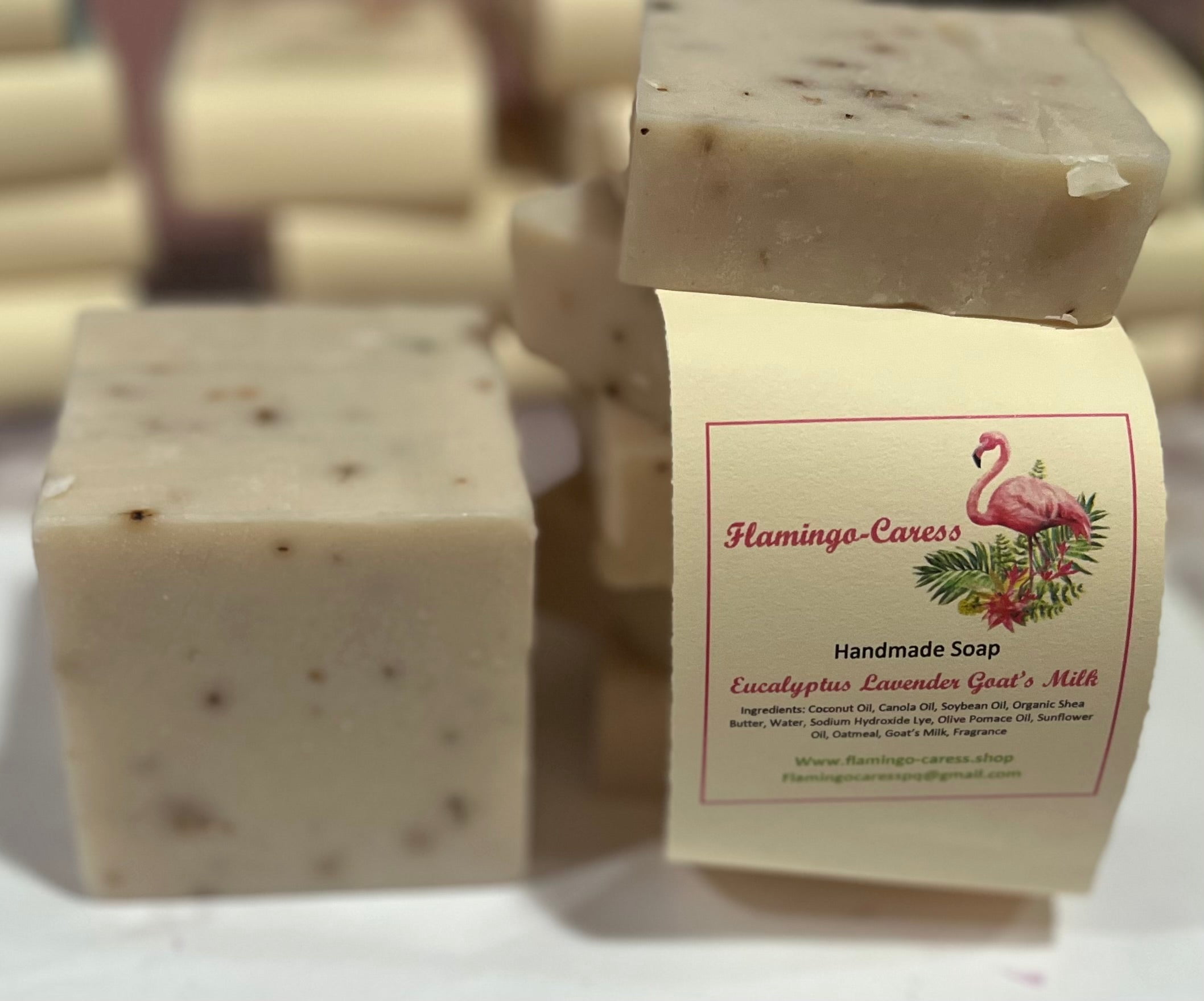 Eucalyptus and lavender goat milk
