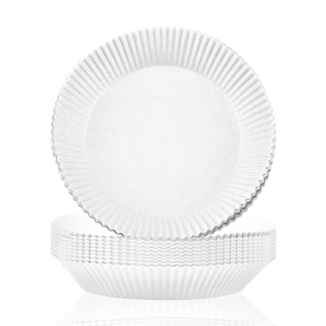 Matsuzay Revestimientos de papel para freidora de aire de 50 piezas, antiadherentes, a prueba de grasa, hojas para galletas, alfombrillas, accesorios de Type2 NO2 Matsuzay HA012689-01