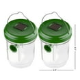 2 Pack Solar Hanging Outdoor With LED Light Reusable Jackets For Flying