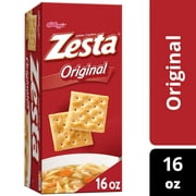 Kellogg's Zesta Original Saltine Crackers, Soup Crackers, 16 oz