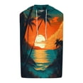 thumbnail image 4 of IROINNID Mens Sleeveless Sport Tank Top, Tag Free & Moisture Wicking, Hooded Pullover Drawstring Printed Ribbed Stretch Fabric, 4 of 5